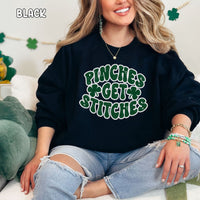 Pinches Get Stitches Unisex Heavy Blend™ Crewneck Sweatshirt