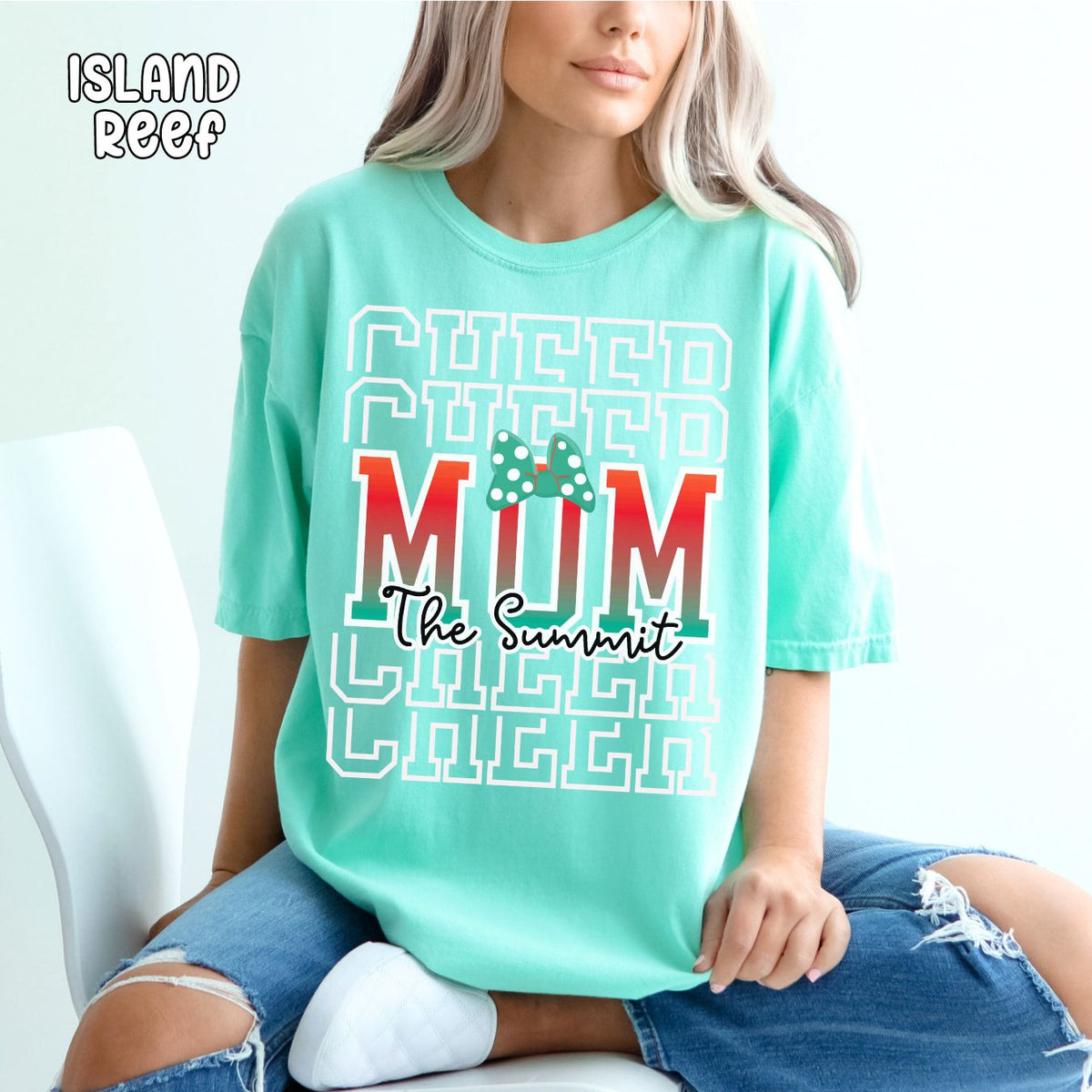 Summit Cheer Mom Unisex Comfort Colors T-shirt