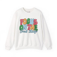 Focus On The Good Unisex Heavy Blend™ Crewneck Sweatshirt