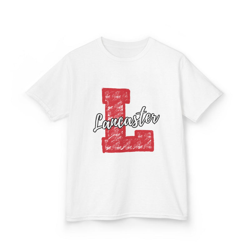 "L" Lancaster Cheerleading Kids Heavy Cotton™ Tee