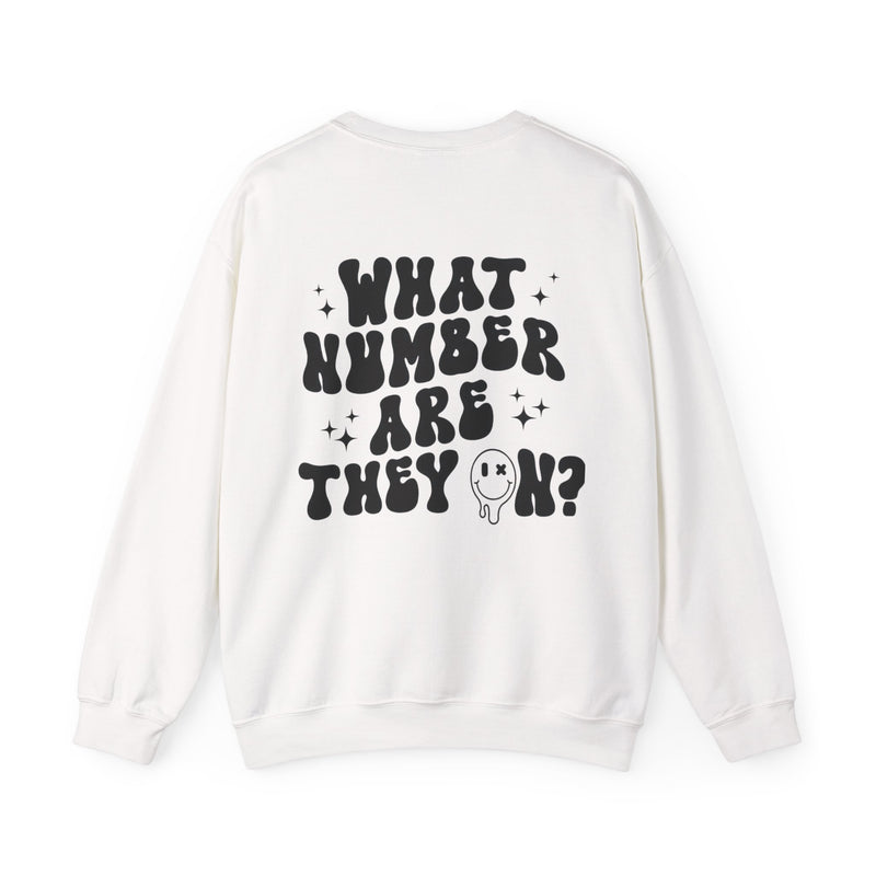 What Number Are They On Unisex Heavy Blend™ Crewneck Sweatshirt