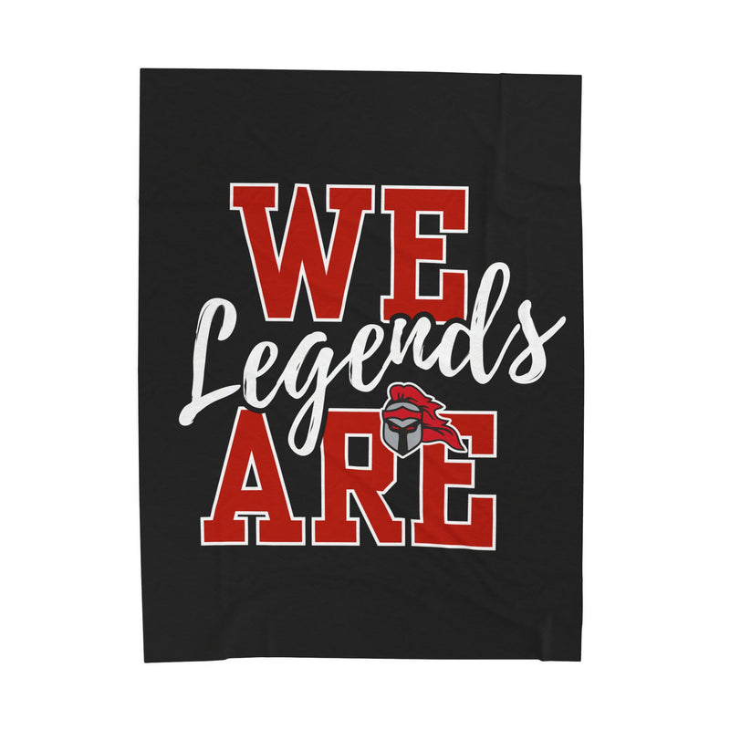 We Are Legends Velveteen Plush Blanket