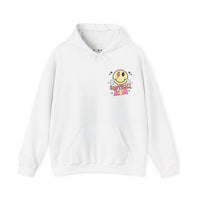 Loud AF Softball Mom Unisex Heavy Blend™ Hooded Sweatshirt