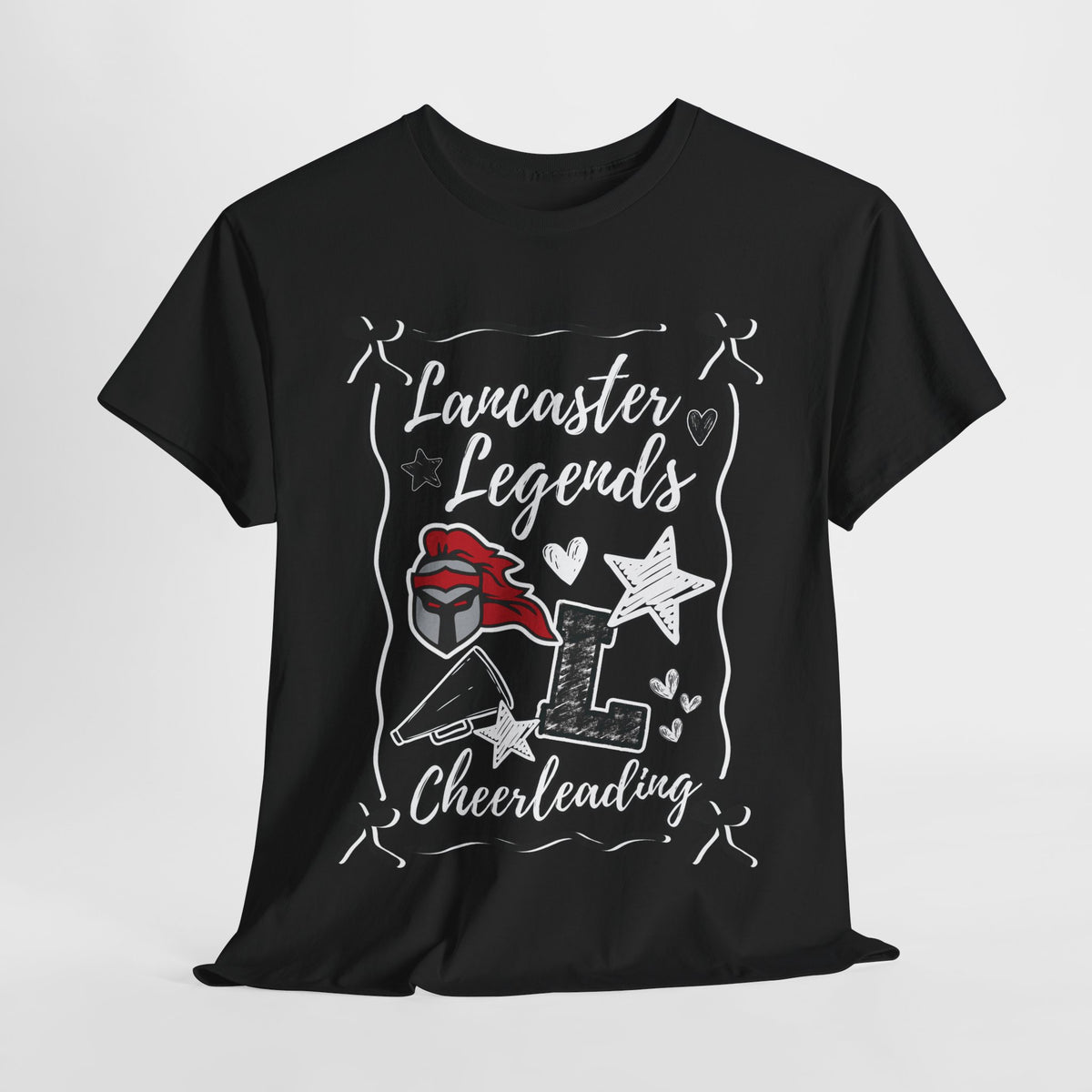 Lancaster Legends Collage Unisex Heavy Cotton Tee