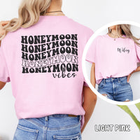 Wifey Honeymoon Vibes Unisex Heavy Cotton Tee