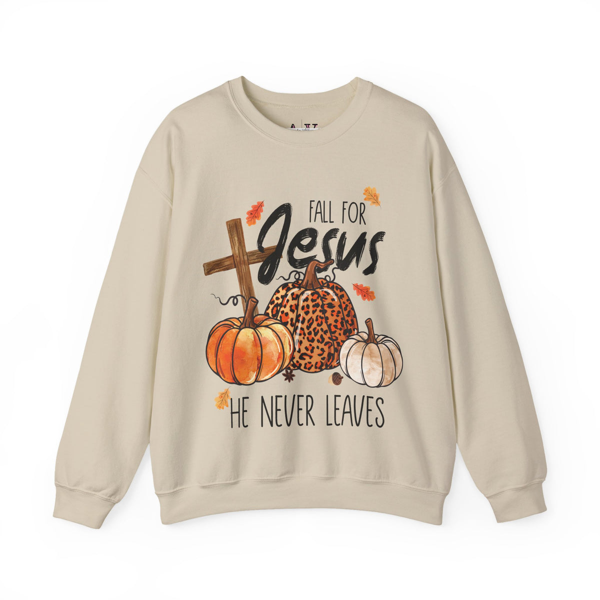 Fall For Jesus Unisex Heavy Blend™ Crewneck Sweatshirt