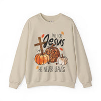 Fall For Jesus Unisex Heavy Blend™ Crewneck Sweatshirt