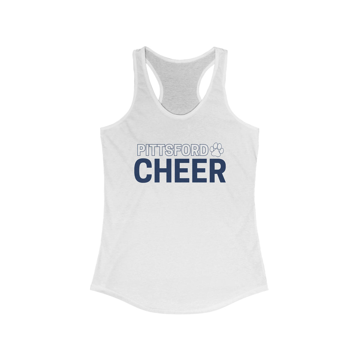 Pittsford Cheer Women's Ideal Racerback Tank