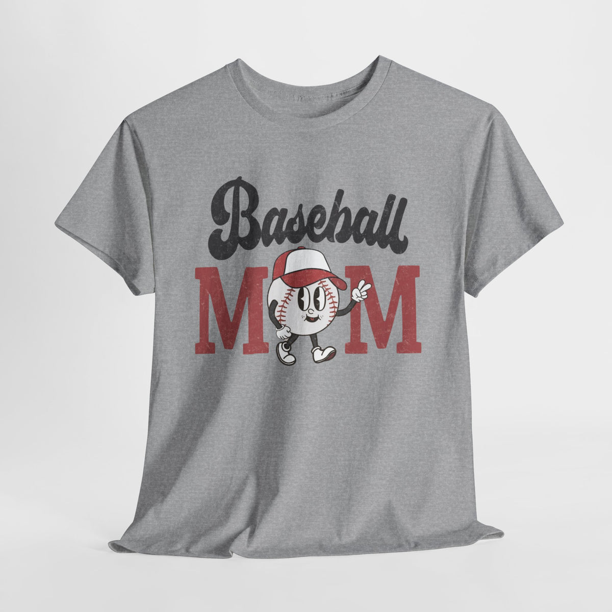 Baseball Mom Unisex Heavy Cotton Tee