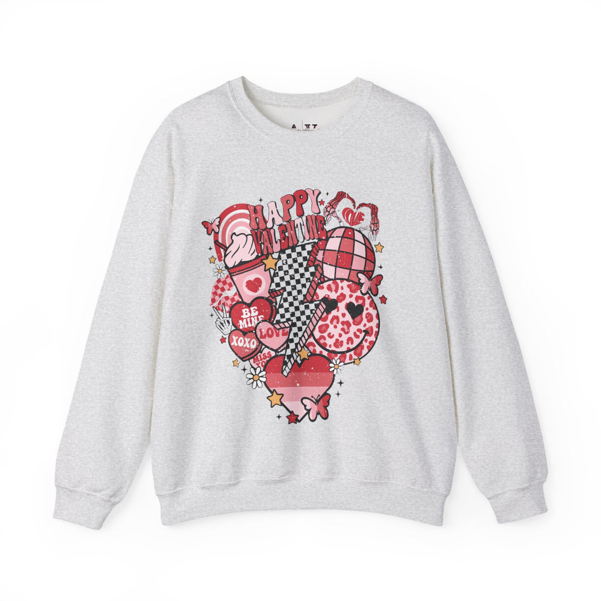 Happy Valentine Unisex Heavy Blend™ Crewneck Sweatshirt