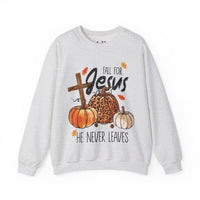 Fall For Jesus Unisex Heavy Blend™ Crewneck Sweatshirt
