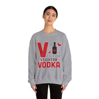V is for Vodka Unisex Heavy Blend™ Crewneck Sweatshirt
