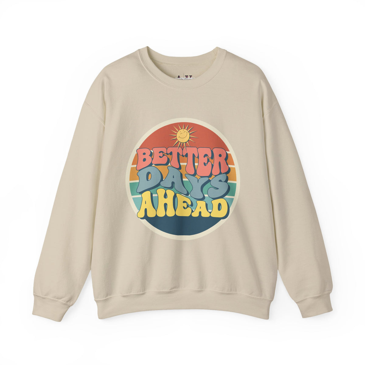 Better Days Ahead Unisex Heavy Blend™ Crewneck Sweatshirt