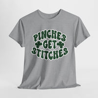 Pinches Get Stiches Unisex Heavy Cotton Tee