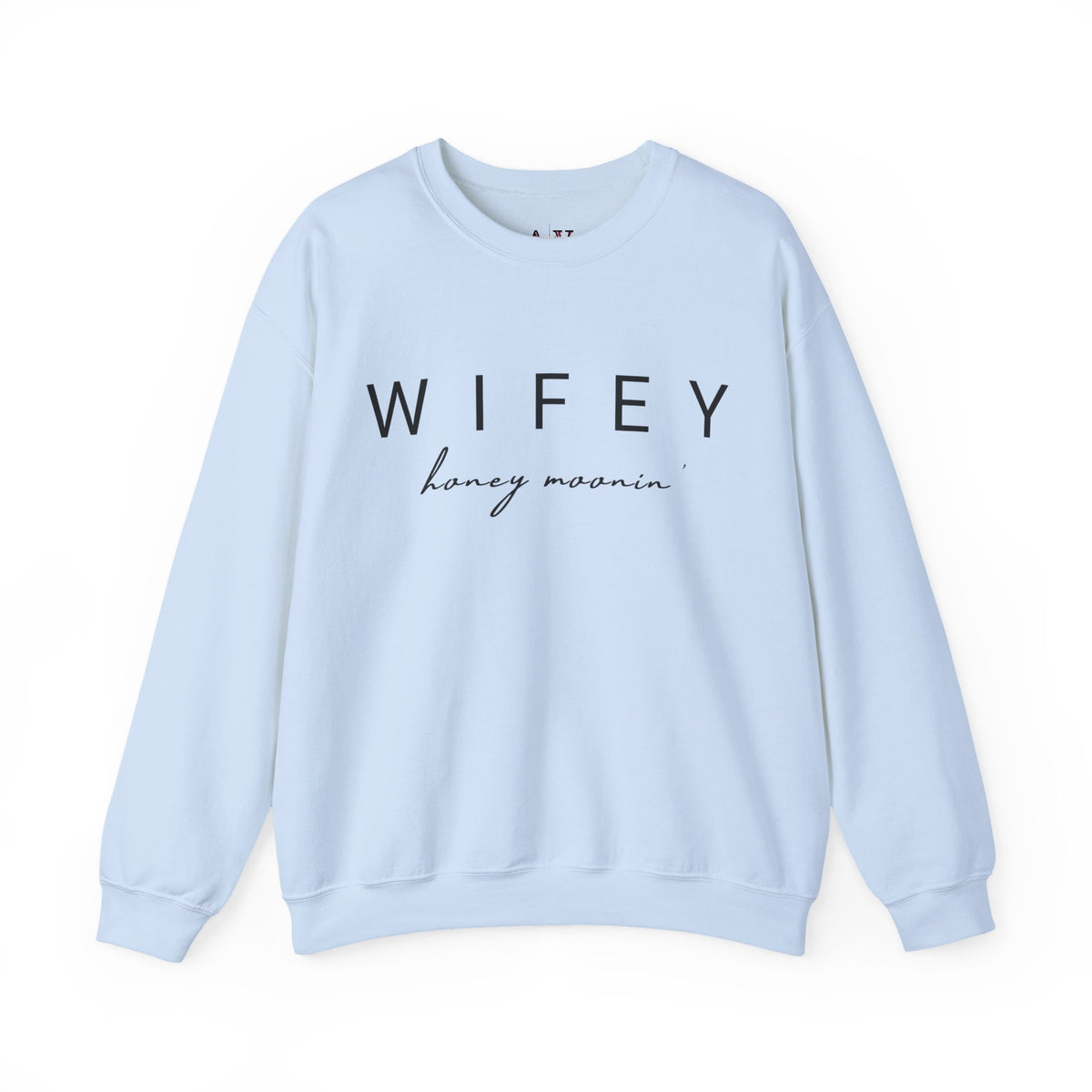 Wifey Honey Moonin' Unisex Heavy Blend™ Crewneck Sweatshirt