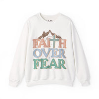 Faith Over Fear Unisex Heavy Blend™ Crewneck Sweatshirt