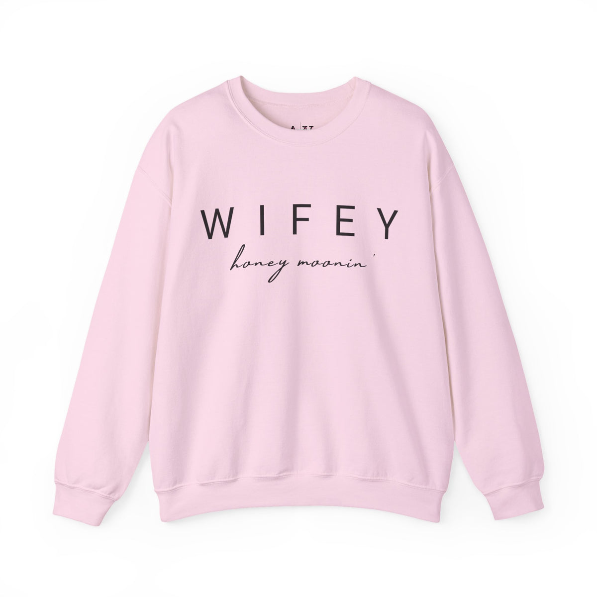 Wifey Honey Moonin' Unisex Heavy Blend™ Crewneck Sweatshirt