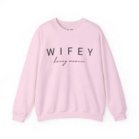 Wifey Honey Moonin' Unisex Heavy Blend™ Crewneck Sweatshirt