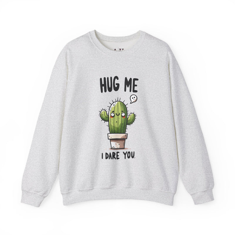 Hug Me I Dare You Unisex Heavy Blend™ Crewneck Sweatshirt