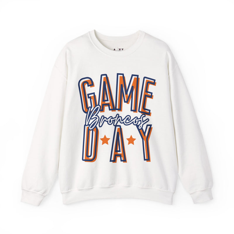 Denver Broncos Game Day Unisex Heavy Blend™ Crewneck Sweatshirt