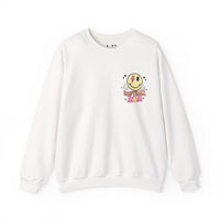 Loud AF Softball Mom Unisex Heavy Blend™ Crewneck Sweatshirt
