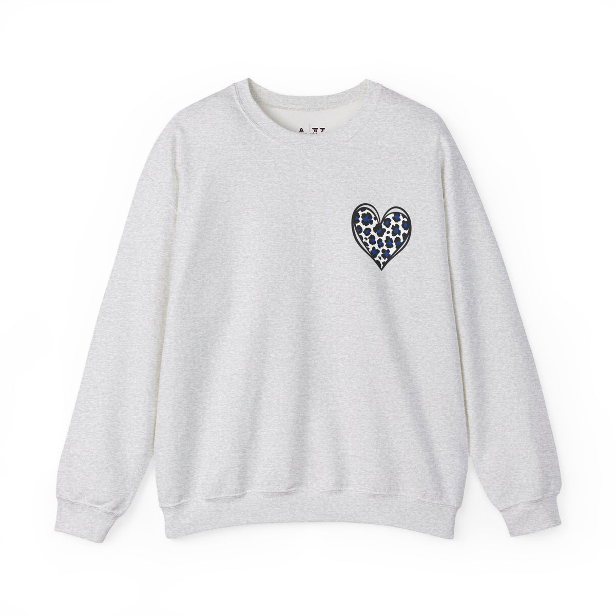 Blue & Black Cheer Mom Unisex Heavy Blend™ Crewneck Sweatshirt