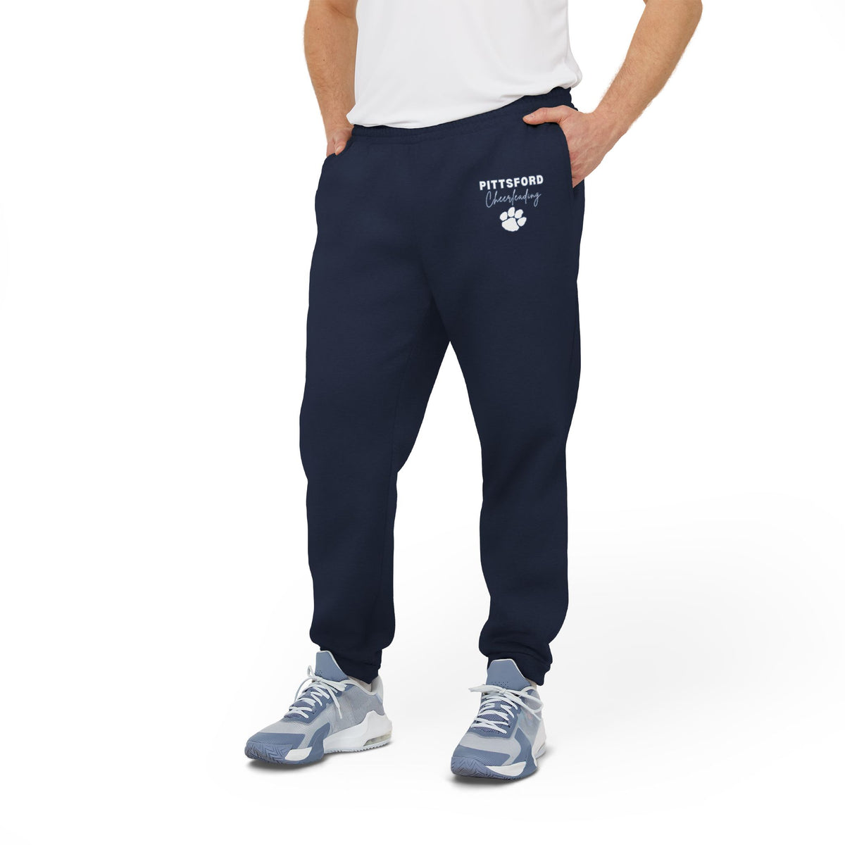 Pittsford Cheer Logo Adidas Unisex Fleece Joggers