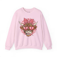 Lovey the Highland Cow Unisex Heavy Blend™ Crewneck Sweatshirt