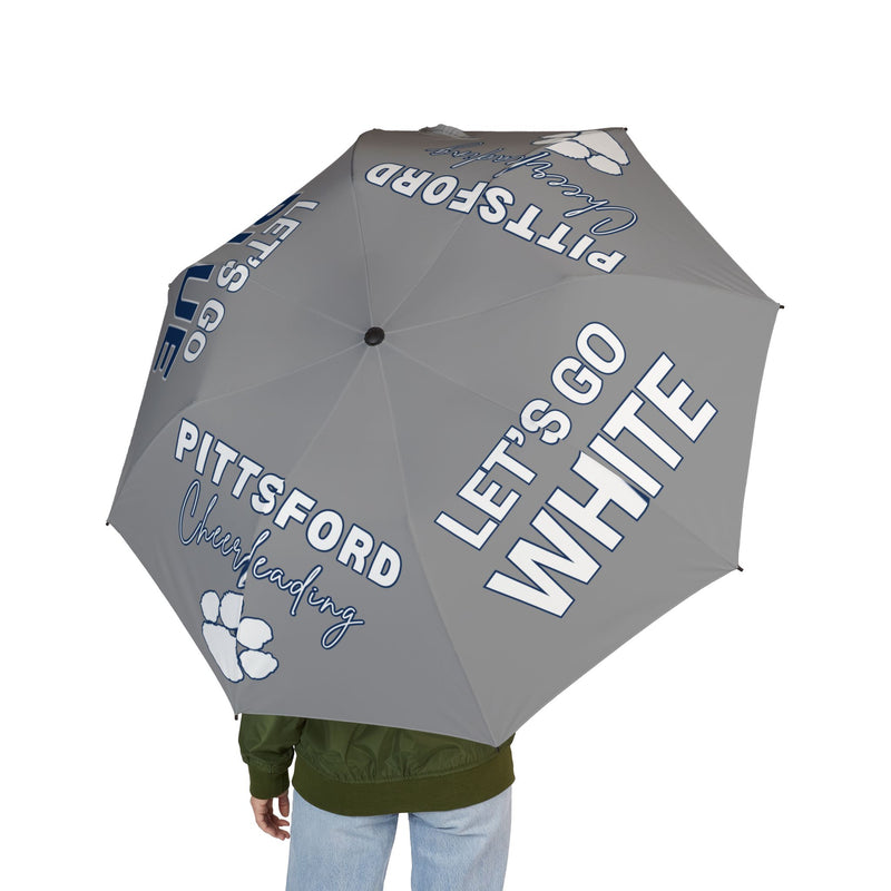 Pittsford Cheerleading Semi-Automatic Foldable Umbrella