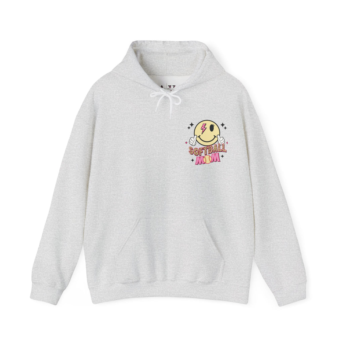 Loud AF Softball Mom Unisex Heavy Blend™ Hooded Sweatshirt