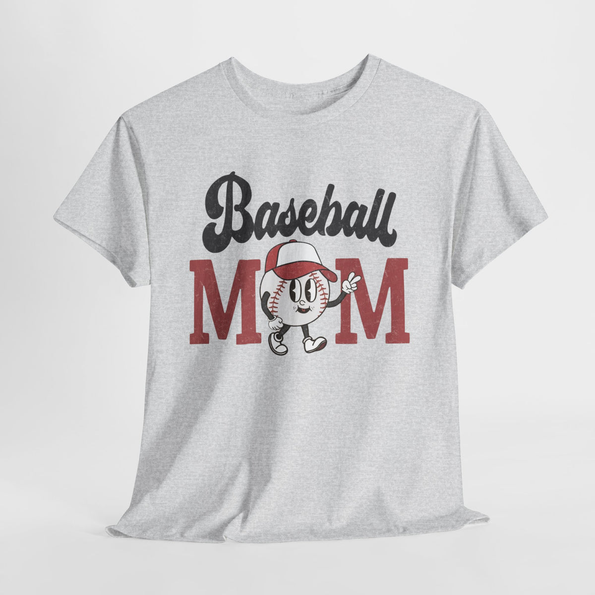 Baseball Mom Unisex Heavy Cotton Tee